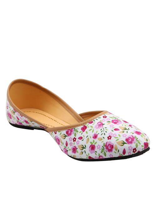 white slip on mojari - 12432318 - Very Small Image - 1