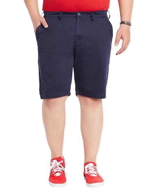 blue cotton shorts - 12435735 - Very Small Image - 1