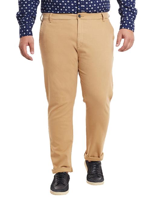 beige cotton chinos casual trouser - 12435754 - Very Small Image - 1