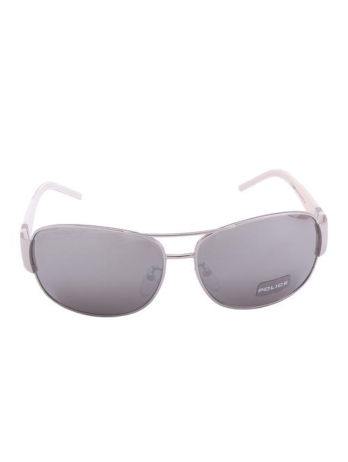 silver metal rectangle men sunglass - 12442264 - Very Small Image - 1