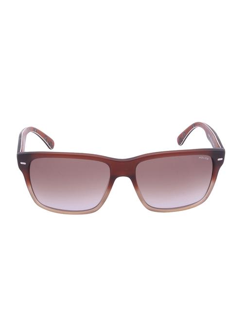 brown plastic wayfarer men sunglass - 12442268 - Very Small Image - 1