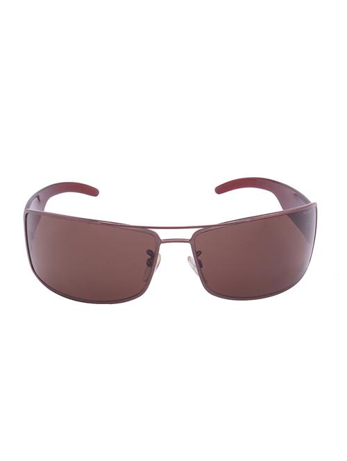 gunmetal metal rectangle men sunglass - 12442295 - Very Small Image - 1