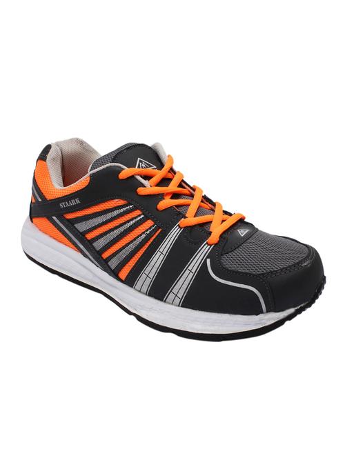 grey mesh lace up sport shoes - 12443734 - Very Small Image - 1