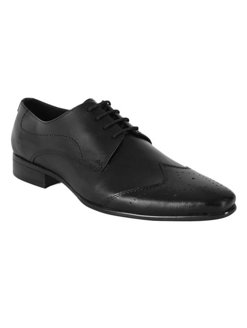 black leather derbies - 12447718 - Very Small Image - 1