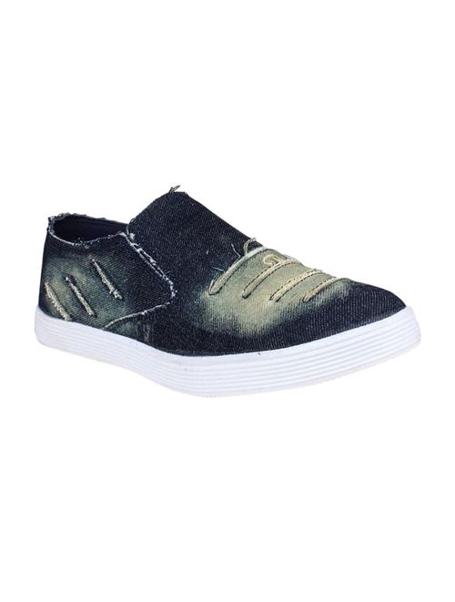 blue denim casual slipon - 12447867 - Very Small Image - 1