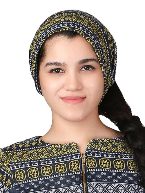 multicolored cotton winter cap - 12449003 - Very Small Image - 1