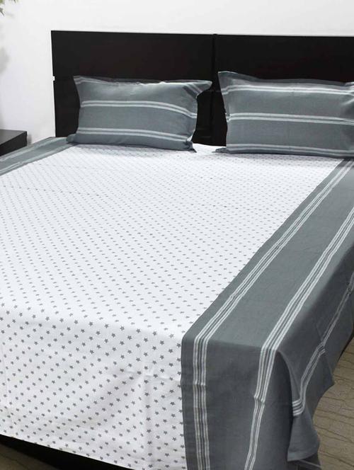 double bedsheet with 2 pillow cover - 12451339 - Very Small Image - 1