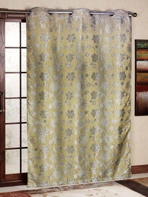 jacquard eyelet door curtain - 12451498 - Very Small Image - 1