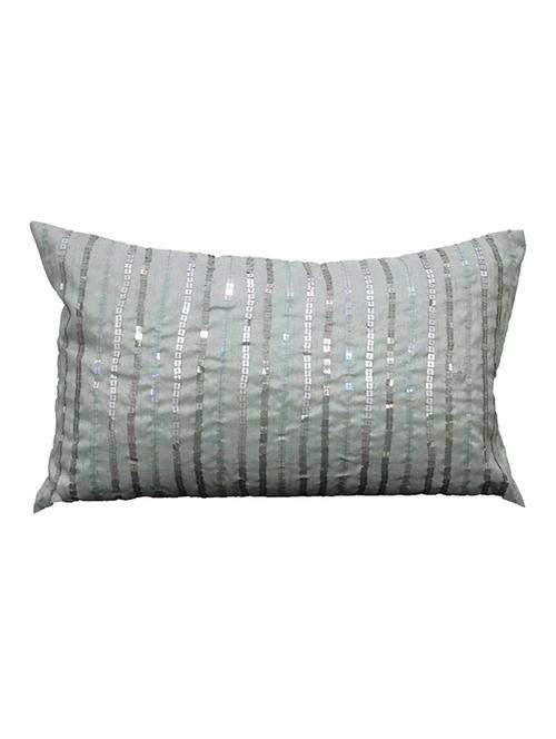 grey seqence cushion cover (set of 2)(30 x 50 cm) - 12451603 - Very Small Image - 1