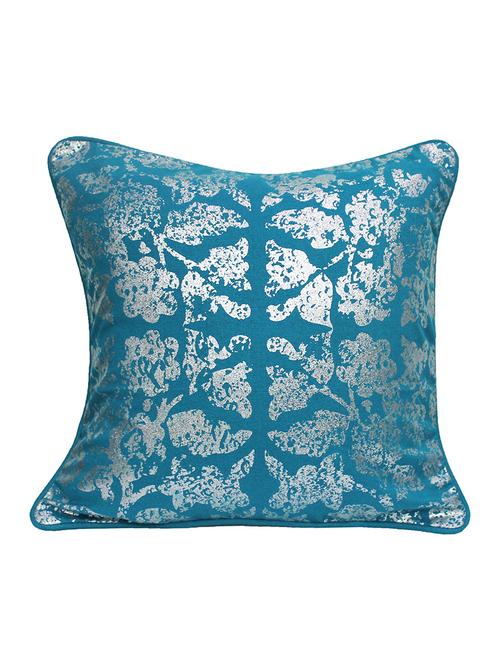 foil print cushion cover - 12451660 - Very Small Image - 1