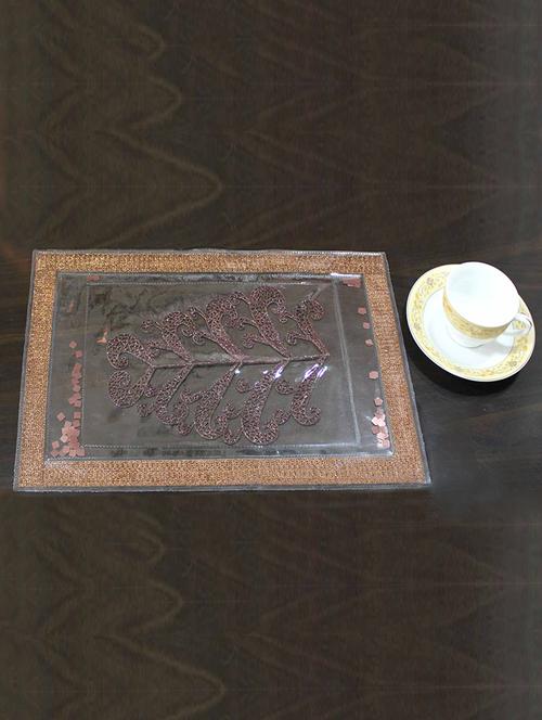 table placemats leaf design (set of 6) - 12452034 - Very Small Image - 1
