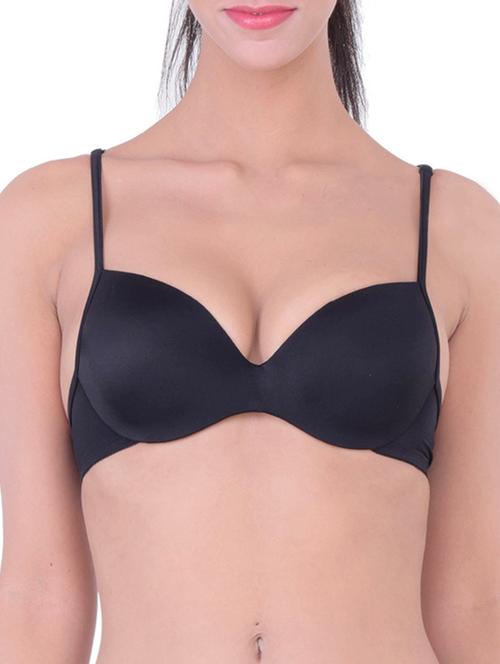 navy blue cotton bra - 12455899 - Very Small Image - 1