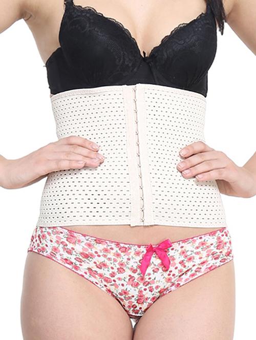 beige nylon gridles shapewear - 12455991 - Very Small Image - 1