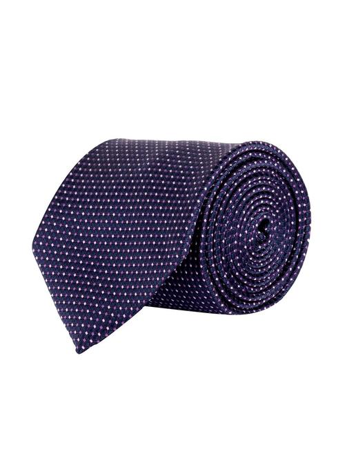 purple polyester tie - 12458673 - Very Small Image - 1