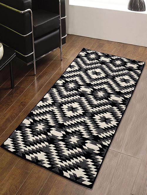 saral home cotton multi purpose small jacquard mat -70x130 cm - 12460220 - Very Small Image - 1
