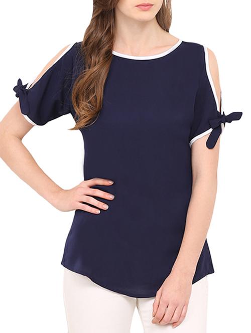 navy blue top - 12462213 - Very Small Image - 1