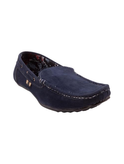 blue synthetic slip on loafers - 12468581 - Very Small Image - 1
