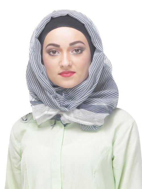 dark blue linen cloaks & abaya - 12469829 - Very Small Image - 1