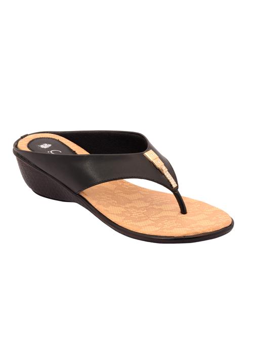 black toe separator sandal - 12471852 - Very Small Image - 1