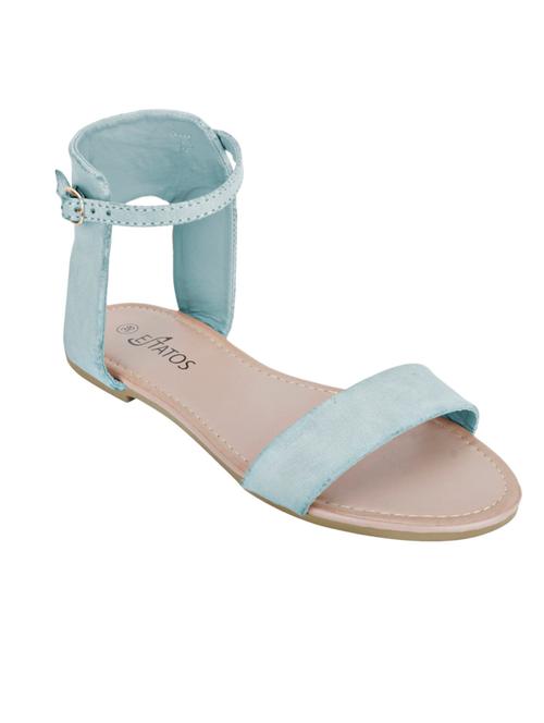 blue ankle strap sandal - 12475428 - Very Small Image - 1