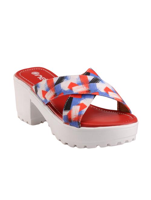 multi colored platforms sandal - 12479457 - Very Small Image - 1