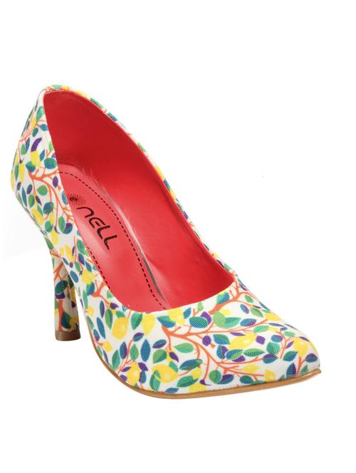 multi colored canvas slip on pumps - 12479470 - Very Small Image - 1