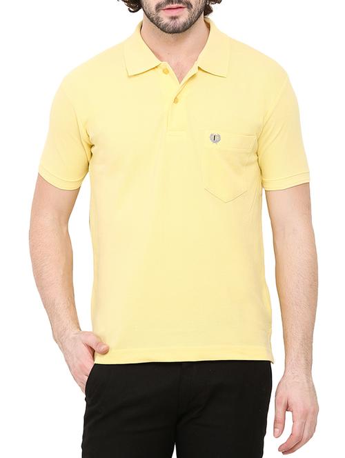 yellow cotton tshirt - 12480626 - Very Small Image - 1