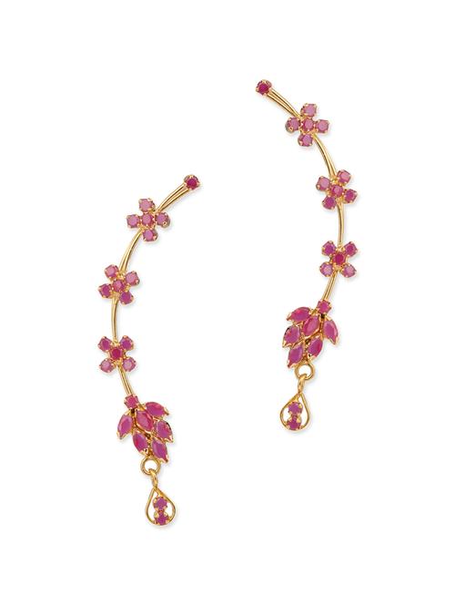 pink gold plated necklace - 12482304 - Very Small Image - 1