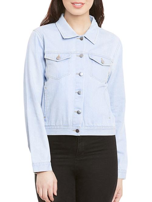 light blue denim jacket - 12483249 - Very Small Image - 1