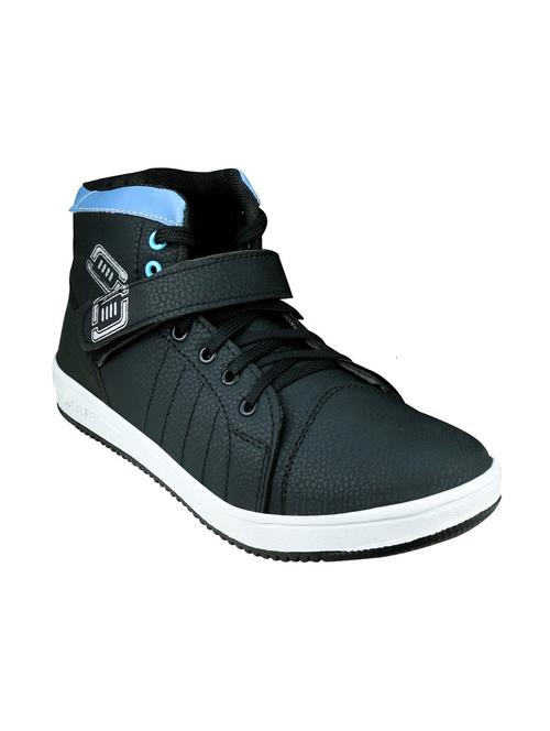 black pvc lace up sneakers - 12484891 - Very Small Image - 1