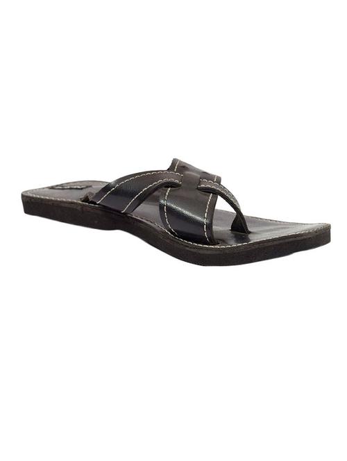 black leather slippers - 12486244 - Very Small Image - 1