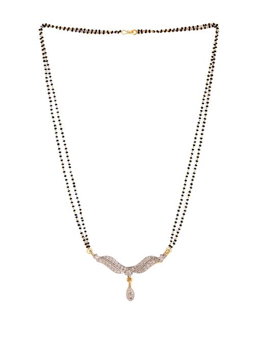 white gold plated pendant - 12486583 - Very Small Image - 1