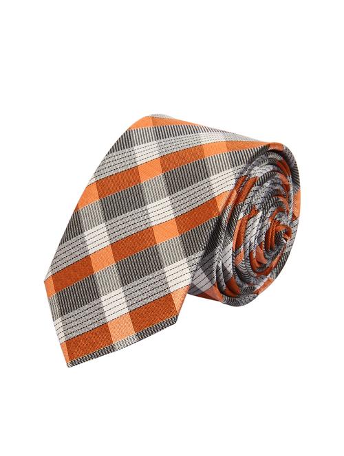 orange micro fiber tie - 12487020 - Very Small Image - 1
