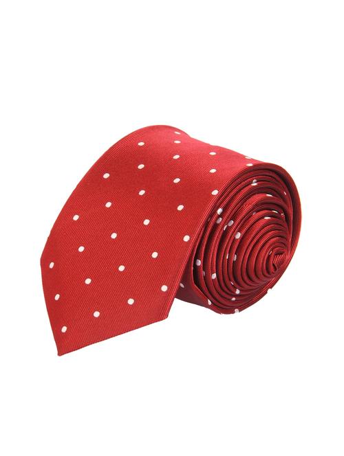 maroon micro fiber tie - 12487026 - Very Small Image - 1