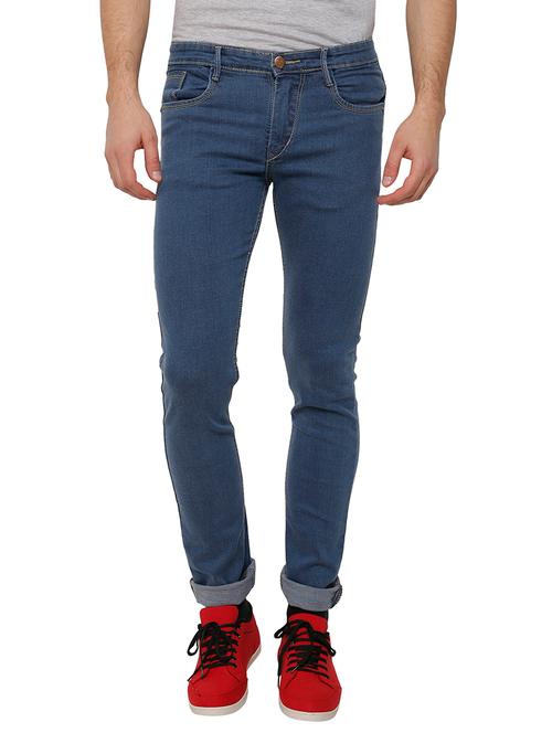 blue cotton jeans - 12488951 - Very Small Image - 1
