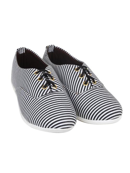 black fabric laceup sneakers - 12489738 - Very Small Image - 1