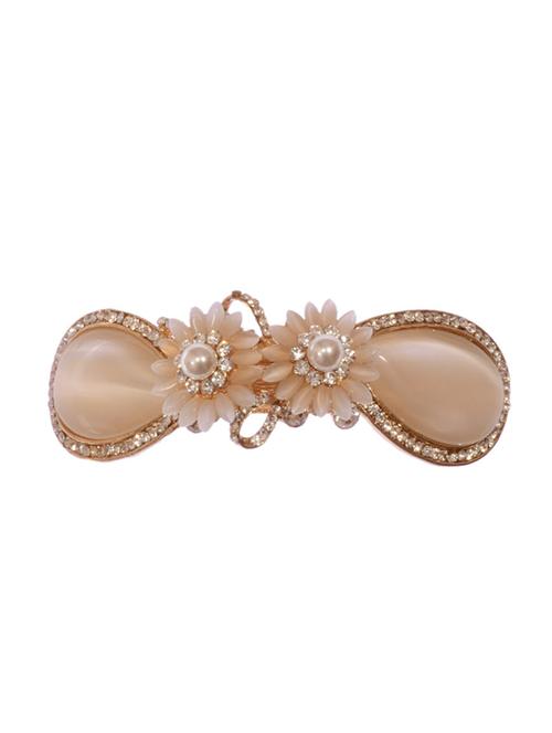 stone embellished hair clip - 12489979 - Very Small Image - 1
