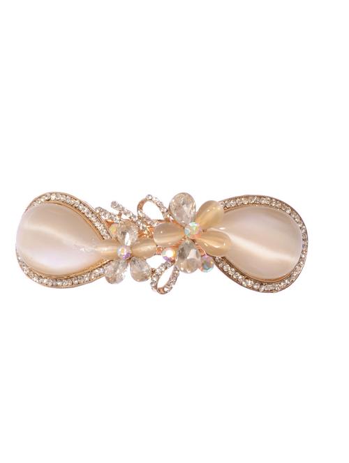 stone embellished hair clip - 12489994 - Very Small Image - 1