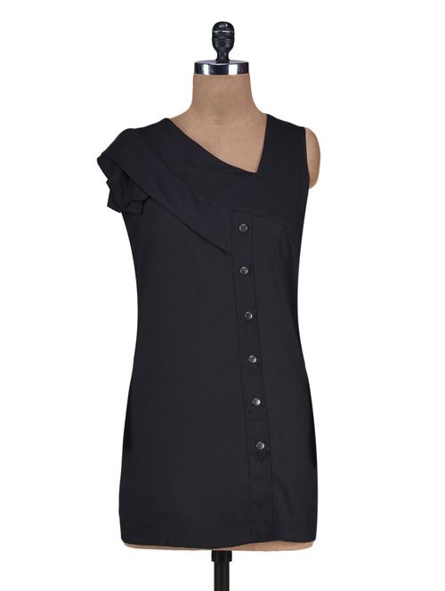 solid black cotton top - 1249712 - Very Small Image - 1