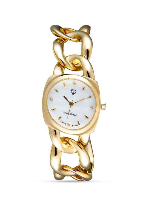 gold round dial bracelet watch - 1250047 - Very Small Image - 1