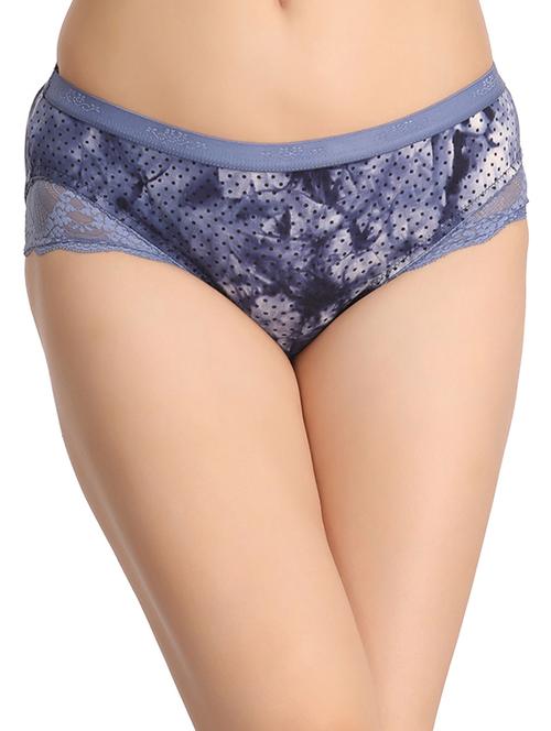 blue lace hipster panty - 12501772 - Very Small Image - 1