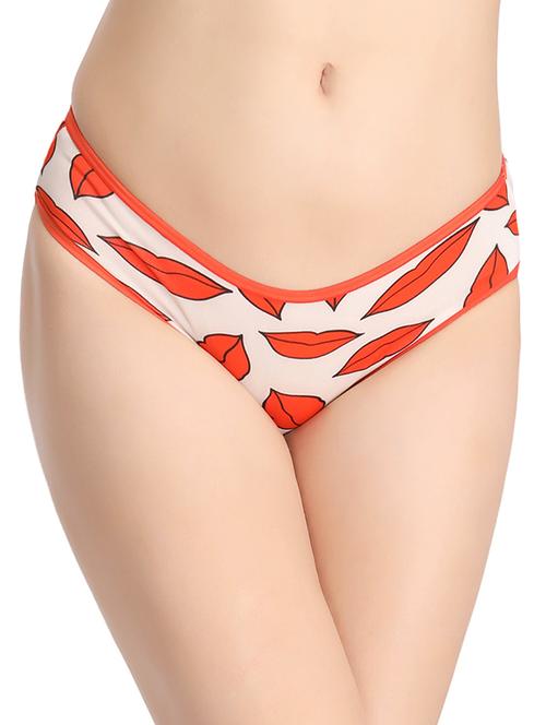 orange nylon bikini panty - 12501797 - Very Small Image - 1