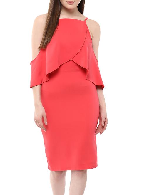 women's bodycon solid dress - 12503093 - Very Small Image - 1