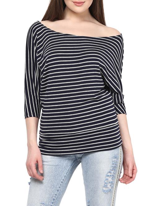 dark blue spandex regular top - 12503126 - Very Small Image - 1