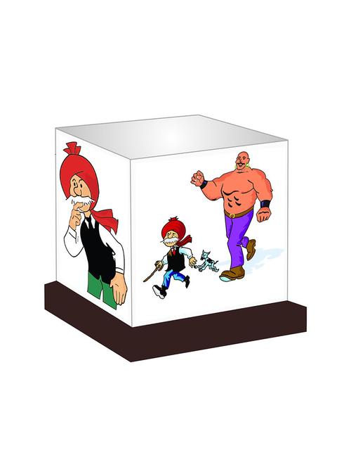 funny comics night lamp - 12503508 - Very Small Image - 1