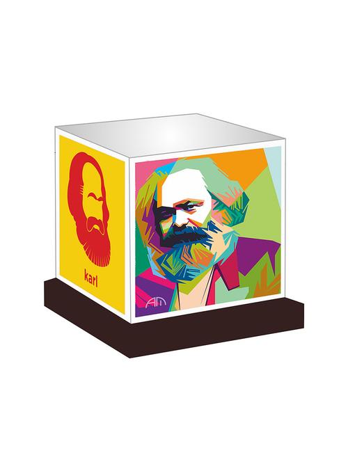 karl marx night lamp - 12503612 - Very Small Image - 1