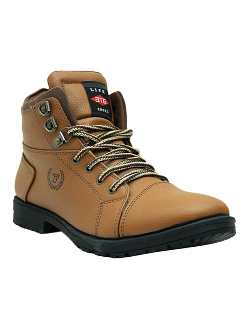 tan lace up ankle boot - 12507183 - Very Small Image - 1