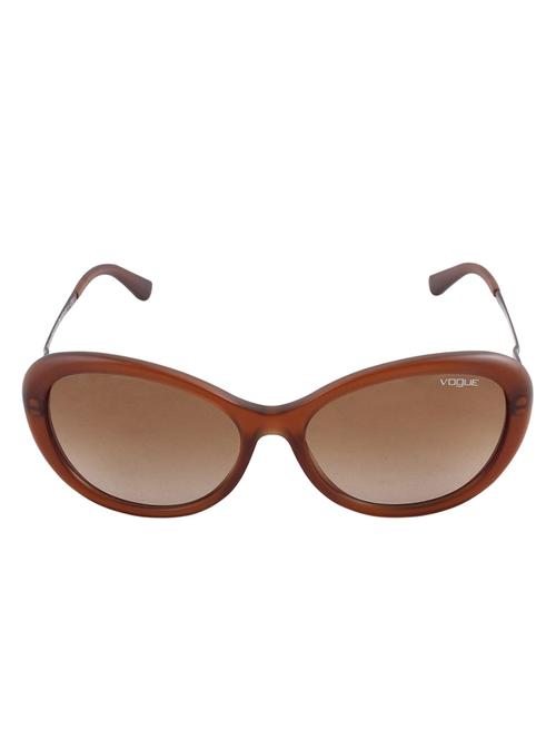 vogue women oval acetate brown sunglasses ( vogue-vo2855-1982-13 ) by hopl - 12515907 - Very Small Image - 1