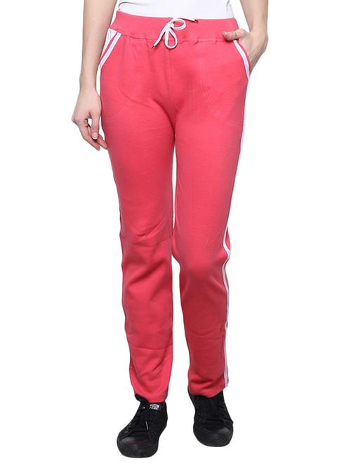 pink hosery track pant - 12520967 - Very Small Image - 1