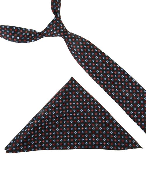black polyester tie - 12523174 - Very Small Image - 1